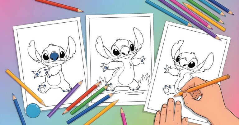 Lilo and Stitch Coloring Page: Fun, Creative, and Relaxing Art Activity for Kids Lilo and Stitch Coloring Page